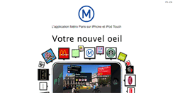 Desktop Screenshot of metroparisiphone.com